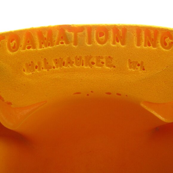 VTG Original Cheesehead Foamation Green Bay Packers Wisconsin Cheese Foam Hat - Picture 6 of 8